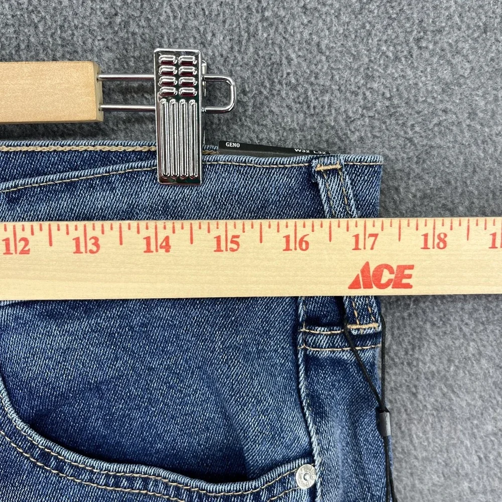 True Religion‎ Geno Relaxed Slim Fit Straight Leg Denim Jeans 32 X 32 Men's Blue